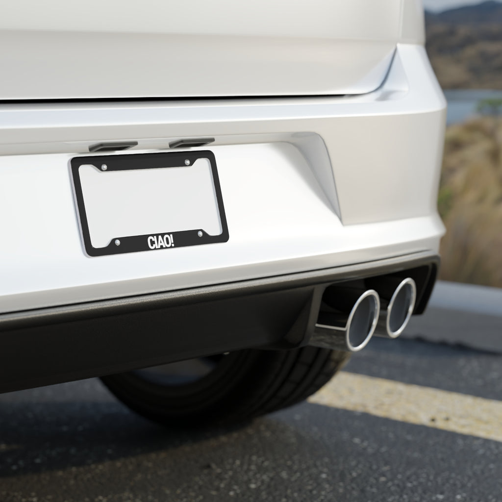 CIAO! License Plate Frame