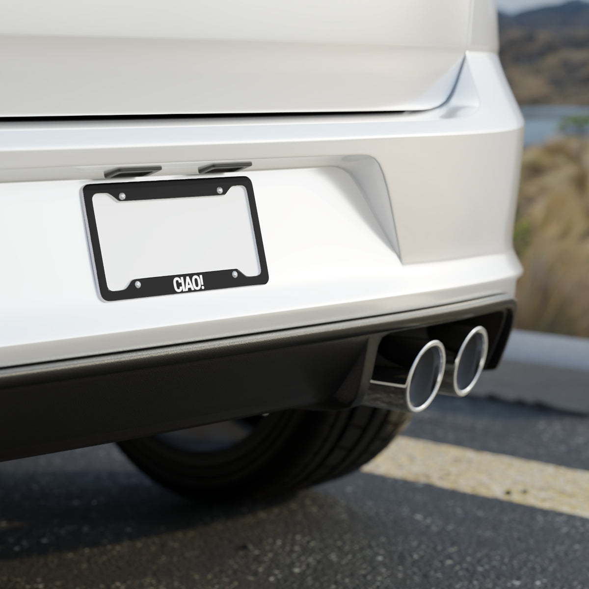 CIAO! License Plate Frame