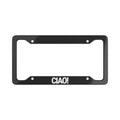 CIAO! License Plate Frame